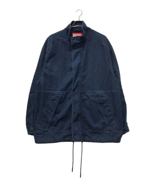 DIESEL（ディーゼル）DIESEL (ディーゼル) D-RODNEY-NE ジョグデニムスタンドカラージャケット インディゴ サイズ:XXLの古着・服飾アイテム