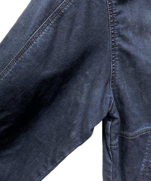 DIESEL（ディーゼル）DIESEL (ディーゼル) D-RODNEY-NE ジョグデニムスタンドカラージャケット インディゴ サイズ:XXLの古着・服飾アイテム