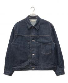 BEAUTY&YOUTH（ビューティーアンドユース）の古着「13.5oz ハイツイスト デニム ジャケット」｜ブルー