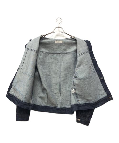 BEAUTY&YOUTH（ビューティーアンドユース）BEAUTY&YOUTH (ビューティーアンドユース) 13.5oz ハイツイスト デニム ジャケット ブルー サイズ:XLの古着・服飾アイテム