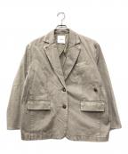 CLANEクラネ）の古着「FADED COLOR TAILORED JACKET」｜ブラウン