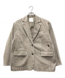 CLANE（クラネ）の古着「FADED COLOR TAILORED JACKET」｜ブラウン