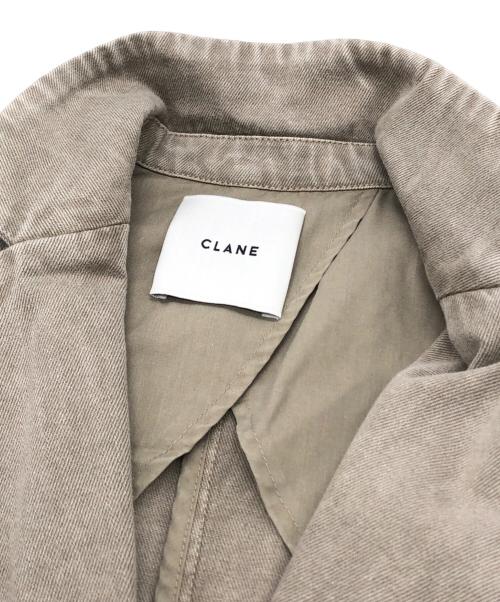 CLANE（クラネ）CLANE (クラネ) FADED COLOR TAILORED JACKET ブラウン サイズ:1の古着・服飾アイテム