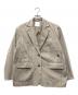 CLANE（クラネ）の古着「FADED COLOR TAILORED JACKET」｜ブラウン
