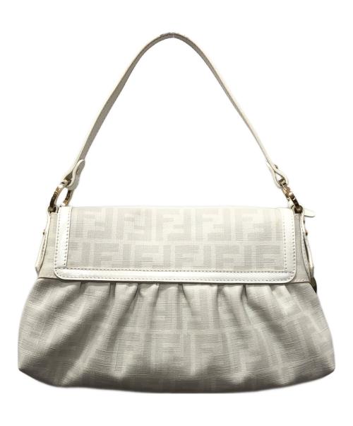 FENDI（フェンディ）FENDI (フェンディ) ズッカ柄セミショルダーバッグ ホワイト サイズ:下記参照の古着・服飾アイテム