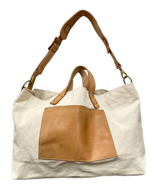 THE SUPERIOR LABOR（シュペリオールレイバー）THE SUPERIOR LABOR (シュペリオールレイバー) engineer shoulder bag L ベージュ サイズ:下記参照の古着・服飾アイテム
