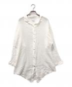 Plage×LES ATELIERS FRANCAIS DE CONFECTIONプラージュ×ル アトリエフランセ デ コンフェクション）の古着「別注 OVER シャツ」｜ホワイト