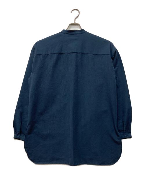 THE NORTH FACE（ザ ノース フェイス）THE NORTH FACE (ザ ノース フェイス) SeersuckerOvershirt ネイビー サイズ:Lの古着・服飾アイテム