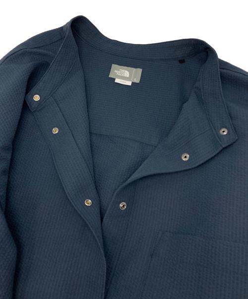 THE NORTH FACE（ザ ノース フェイス）THE NORTH FACE (ザ ノース フェイス) SeersuckerOvershirt ネイビー サイズ:Lの古着・服飾アイテム