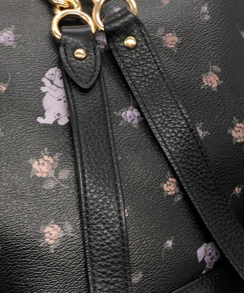COACH（コーチ）COACH (コーチ) Disney (ディズニー) コラボデイパック ブラック×パープル サイズ:下記参照の古着・服飾アイテム
