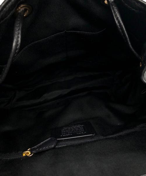 COACH（コーチ）COACH (コーチ) Disney (ディズニー) コラボデイパック ブラック×パープル サイズ:下記参照の古着・服飾アイテム