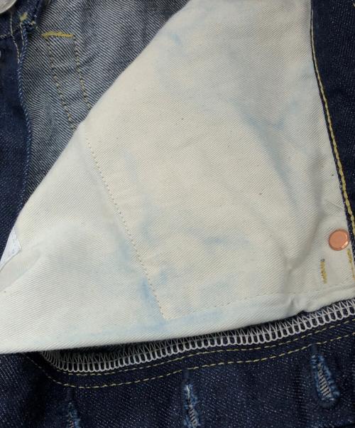 MARKA（マーカ）MARKA (マーカ) ORGANIC COTTON 12oz DENIM COCOON FIT JEANS インディゴ サイズ:1の古着・服飾アイテム