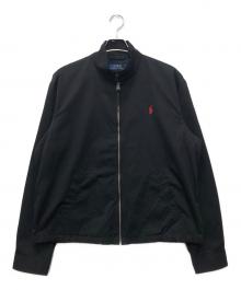 POLO RALPH LAUREN（ポロ・ラルフローレン）の古着「スイングトップ」｜ブラック