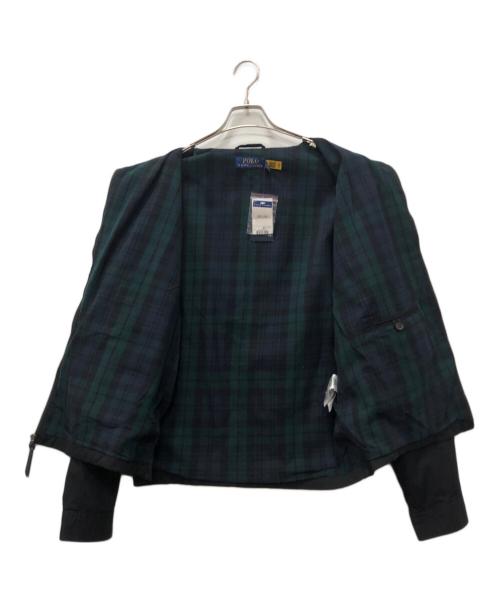 POLO RALPH LAUREN（ポロ・ラルフローレン）POLO RALPH LAUREN (ポロ・ラルフローレン) スイングトップ ブラック サイズ:Lの古着・服飾アイテム