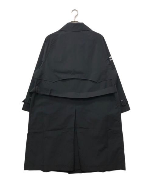 UMBRO（アンブロ）UMBRO (アンブロ) hotel palace (ホテルプレイス) スリーレイヤー撥水ドルマンオフィサーテックコート ブラック サイズ:Mの古着・服飾アイテム