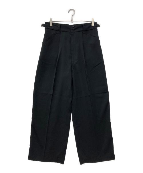 T/E（ティー/イー）T/E (ティー/イー) FRENCH CHINA ワーク パンツ ブラック サイズ:M 未使用品の古着・服飾アイテム