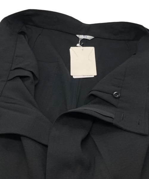 T/E（ティー/イー）T/E (ティー/イー) FRENCH CHINA ワーク パンツ ブラック サイズ:M 未使用品の古着・服飾アイテム