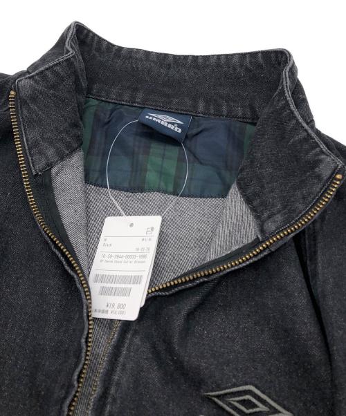 UMBRO（アンブロ）UMBRO (アンブロ) FREAK'S STORE (フリークスストア) Denim Stand Collar Blouson グレー サイズ:M 未使用品の古着・服飾アイテム