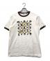 A BATHING APE（アベイシングエイプ）の古着「BABY MILO リンガーTシャツ」｜ホワイト×ブラウン