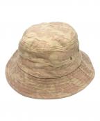 SUPREMEシュプリーム）の古着「Fat Tip Jacquard Denim Crusher Hat」｜ベージュ