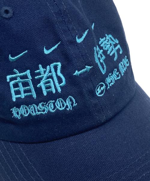 cactus jack（カクタス・ジャック）CACTUS JACK (カクタス・ジャック) FRAGMENT DESIGN (フラグメントデザイン) HOUSTON to ISE MIE HAT ネイビー サイズ:下記参照の古着・服飾アイテム