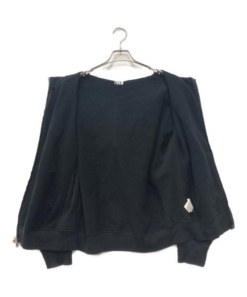 A BATHING APE（ア ベイシング エイプ）A BATHING APE (ア ベイシング エイプ) KISSロゴ フルジップパーカー ブラック サイズ:Mの古着・服飾アイテム