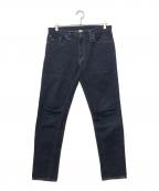 RRLダブルアールエル）の古着「スリムデニムパンツ」｜インディゴ