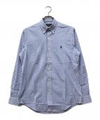 POLO RALPH LAURENポロ・ラルフローレン）の古着「CLASSIC FIT ストレッチストライプBDシャツ」｜ブルー