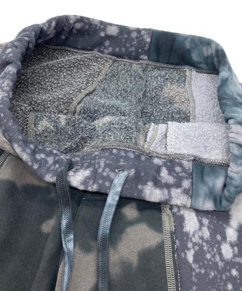 NEPENTHES（ネペンテス）NEPENTHES (ネペンテス) REMAKE BLEACHED SWEAT PANTS ブラック サイズ:Mの古着・服飾アイテム