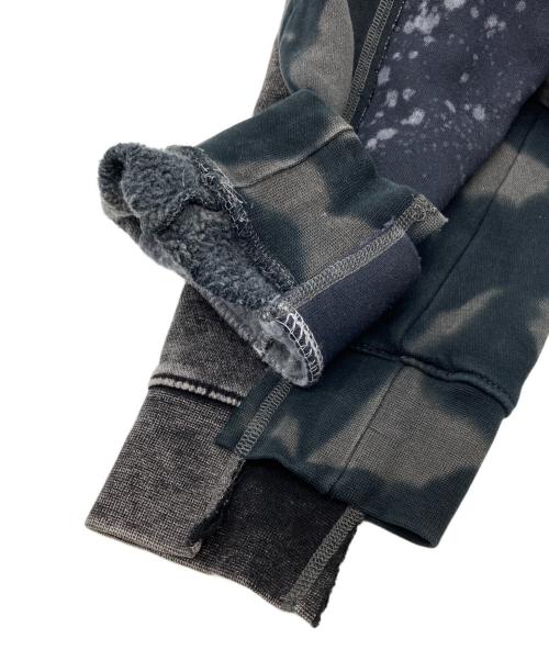 NEPENTHES（ネペンテス）NEPENTHES (ネペンテス) REMAKE BLEACHED SWEAT PANTS ブラック サイズ:Mの古着・服飾アイテム