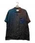 stein（シュタイン）の古着「OVERSIZED CUPRO OPEN COLLAR SS SHIRT」｜ブラック