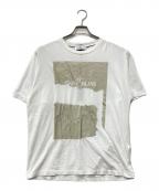 STONE ISLANDストーンアイランド）の古着「SCRATCHED PAINT TWO PRINT」｜ホワイト