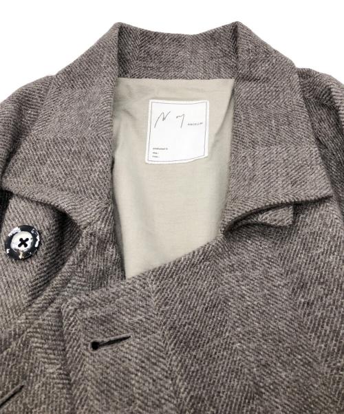 ANCELLM（アンセルム）ANCELLM (アンセルム) DOUBLE-BREASTED COAT ブラウン サイズ:SIZE 2の古着・服飾アイテム