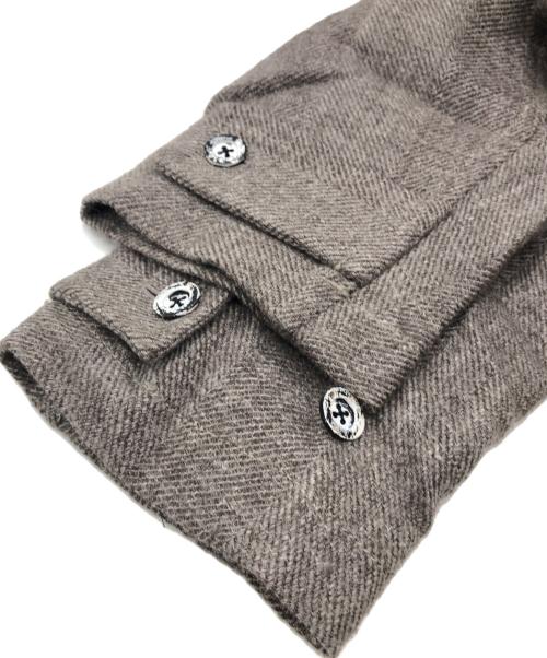 ANCELLM（アンセルム）ANCELLM (アンセルム) DOUBLE-BREASTED COAT ブラウン サイズ:SIZE 2の古着・服飾アイテム