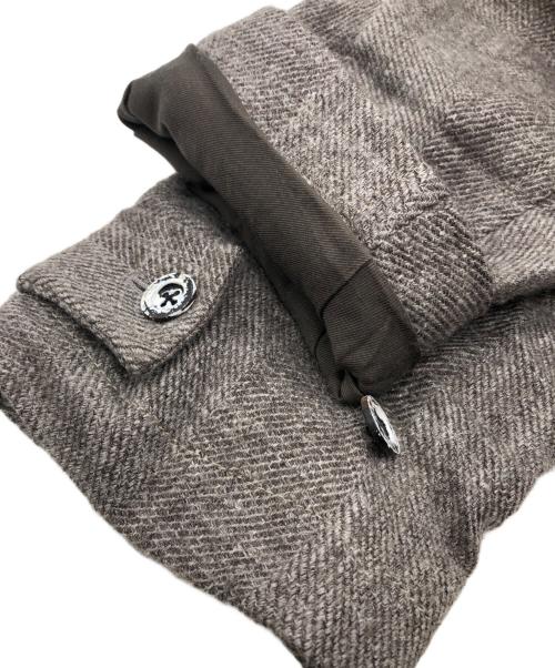 ANCELLM（アンセルム）ANCELLM (アンセルム) DOUBLE-BREASTED COAT ブラウン サイズ:SIZE 2の古着・服飾アイテム