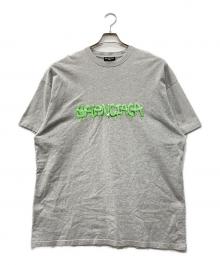 BALENCIAGA（バレンシアガ）の古着「SLIME LOGO TEE」｜グレー×グリーン