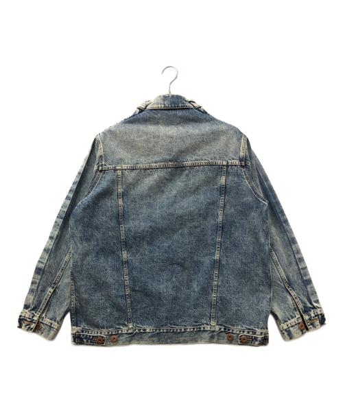 Maison Margiela（メゾンマルジェラ）Maison Margiela (メゾンマルジェラ) ヴィンテージ加工デニムジャケット インディゴ サイズ:38の古着・服飾アイテム