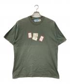 TENDERLOINテンダーロイン）の古着「プリントTシャツ」｜グリーン