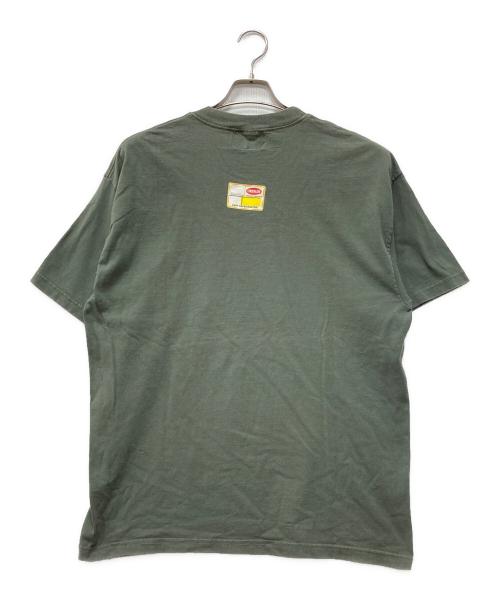 TENDERLOIN（テンダーロイン）TENDERLOIN (テンダーロイン) プリントTシャツ グリーン サイズ:XLの古着・服飾アイテム