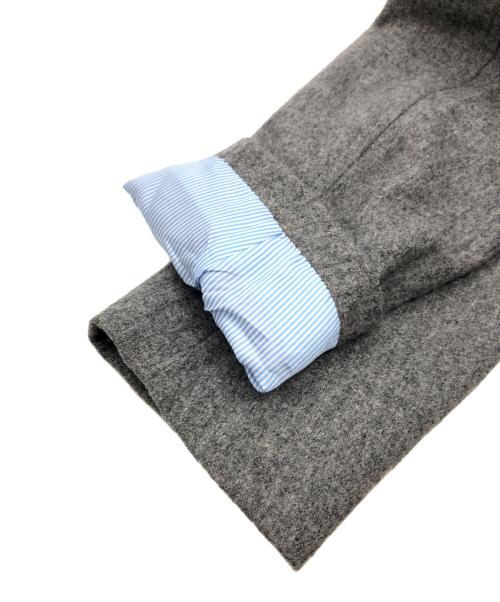 BLUE BLUE（ブルーブルー）BLUE BLUE (ブルーブルー) VAN (ヴァン) 金ボタン2Bブレザー グレー サイズ:SIZE 2の古着・服飾アイテム