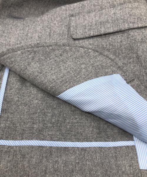 BLUE BLUE（ブルーブルー）BLUE BLUE (ブルーブルー) VAN (ヴァン) 金ボタン2Bブレザー グレー サイズ:SIZE 2の古着・服飾アイテム