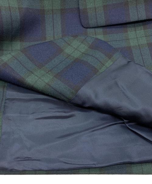 BROOKS BROTHERS（ブルックスブラザーズ）BROOKS BROTHERS (ブルックスブラザーズ) 金釦チェックブレザー グリーン サイズ:SIZE 20の古着・服飾アイテム