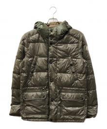 MONCLER（モンクレール）の古着「HOLLYWOOD リバーシブルダウンジャケット」｜ブラウン×カーキ