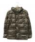 MONCLER（モンクレール）の古着「HOLLYWOOD リバーシブルダウンジャケット」｜ブラウン×カーキ