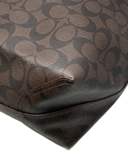 COACH（コーチ）COACH (コーチ) トートバッグ ブラウン×レッド サイズ:下記参照の古着・服飾アイテム