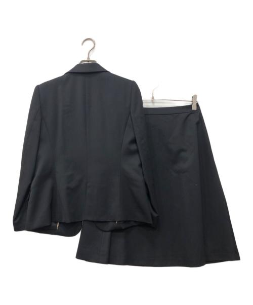 BLUE LABEL CRESTBRIDGE（ブルーレーベルクレストブリッジ）BLUE LABEL CRESTBRIDGE (ブルーレーベルクレストブリッジ) スカートセットアップ ブラック サイズ:38の古着・服飾アイテム