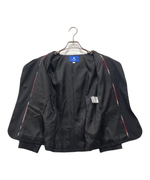 BLUE LABEL CRESTBRIDGE（ブルーレーベルクレストブリッジ）BLUE LABEL CRESTBRIDGE (ブルーレーベルクレストブリッジ) スカートセットアップ ブラック サイズ:38の古着・服飾アイテム