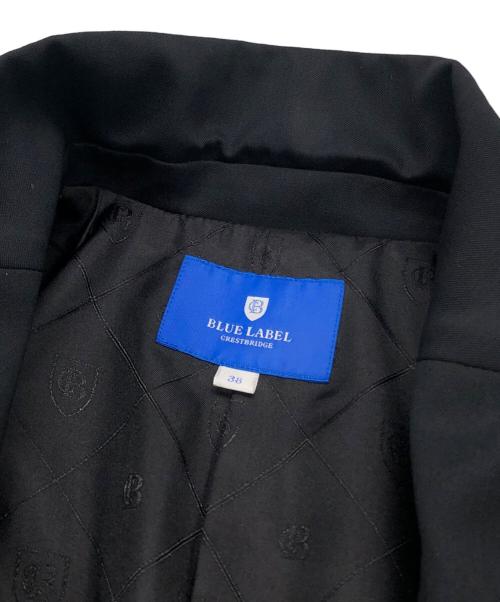 BLUE LABEL CRESTBRIDGE（ブルーレーベルクレストブリッジ）BLUE LABEL CRESTBRIDGE (ブルーレーベルクレストブリッジ) スカートセットアップ ブラック サイズ:38の古着・服飾アイテム