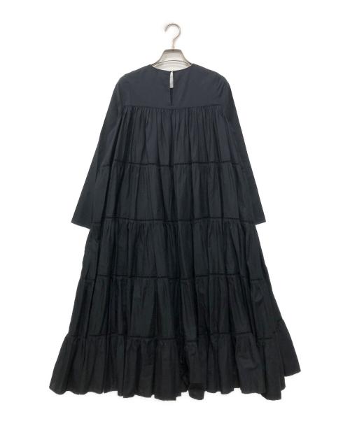 merlette（マーレット）Merlette (マーレット) ESSAOUIRA コットンティアードドレス ブラック サイズ:XSの古着・服飾アイテム