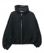 ALEXANDER WANGアレキサンダー・ワン）の古着「デンスフリース スタージップパーカー」｜ブラック